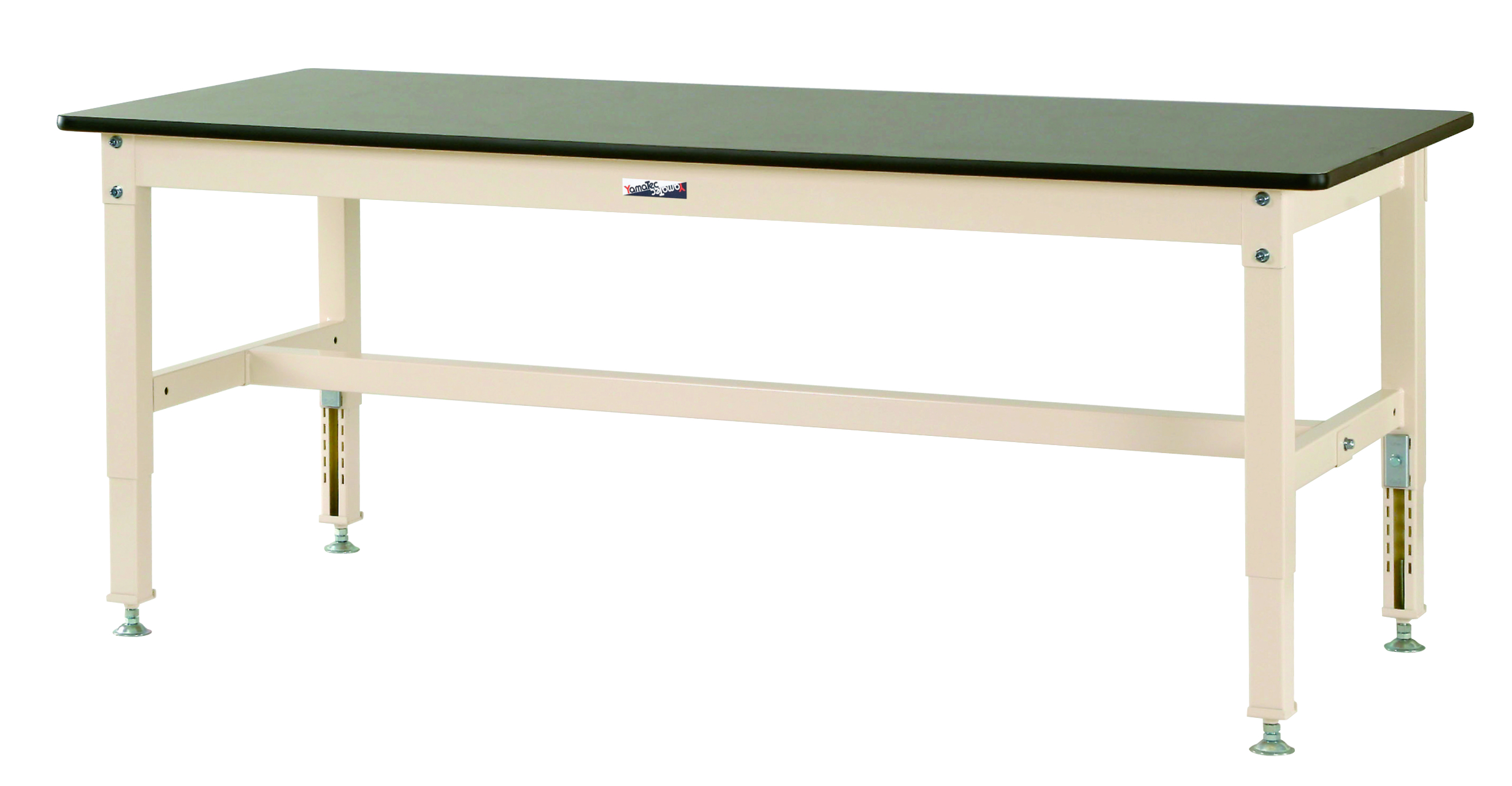 ヤマテック　ワークテーブル　800シリーズ　高さ調整タイプ　塩ビシート天板　SVRA-1560