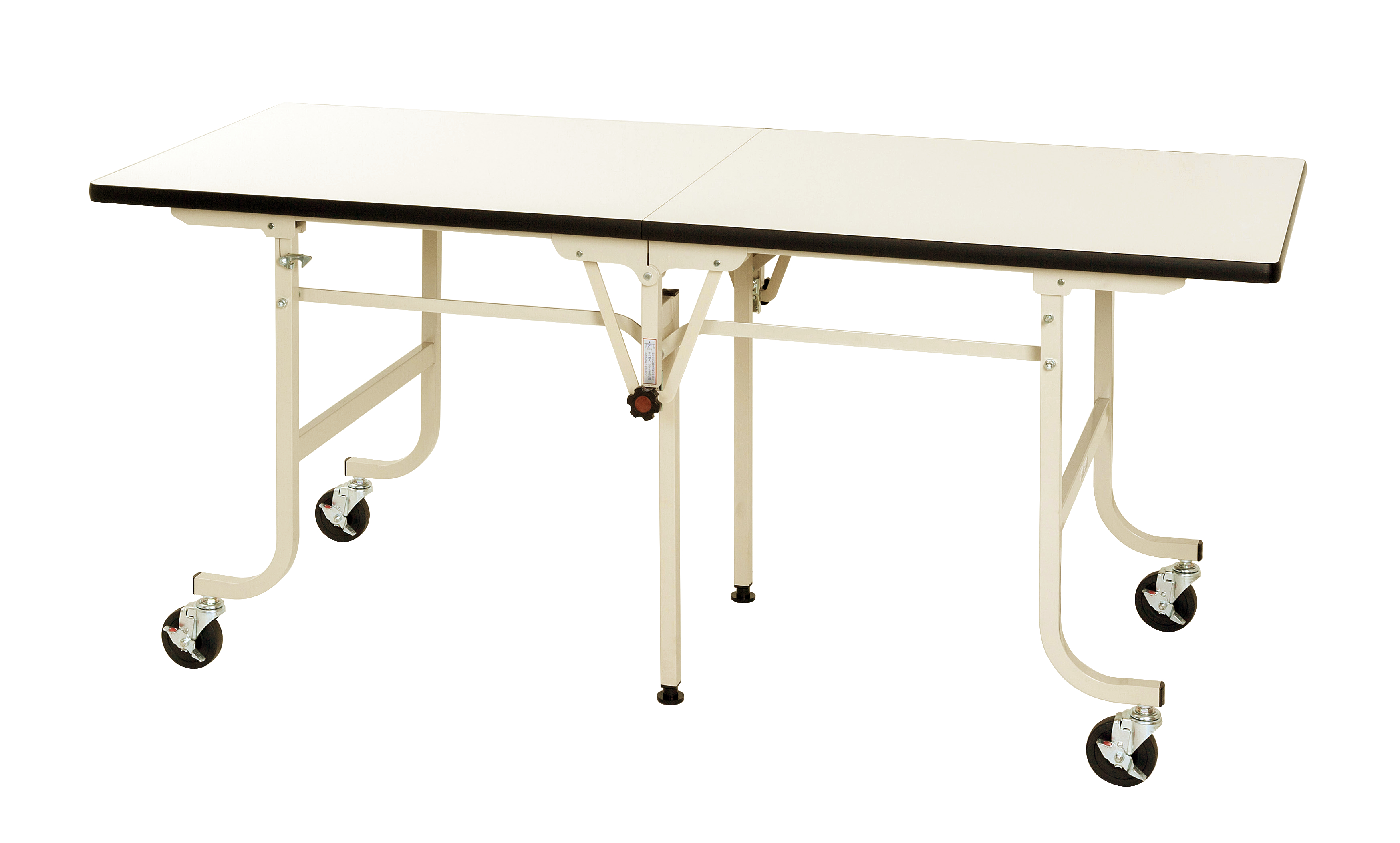 ■ヤマテック ワークテーブル150シリーズワンタッチ移動タイプ[法人・事業所限定][直送元][店頭受取不可] ヤマテック ワークテーブル ワンタッチ移動タイプH900 W1500×D600×H900