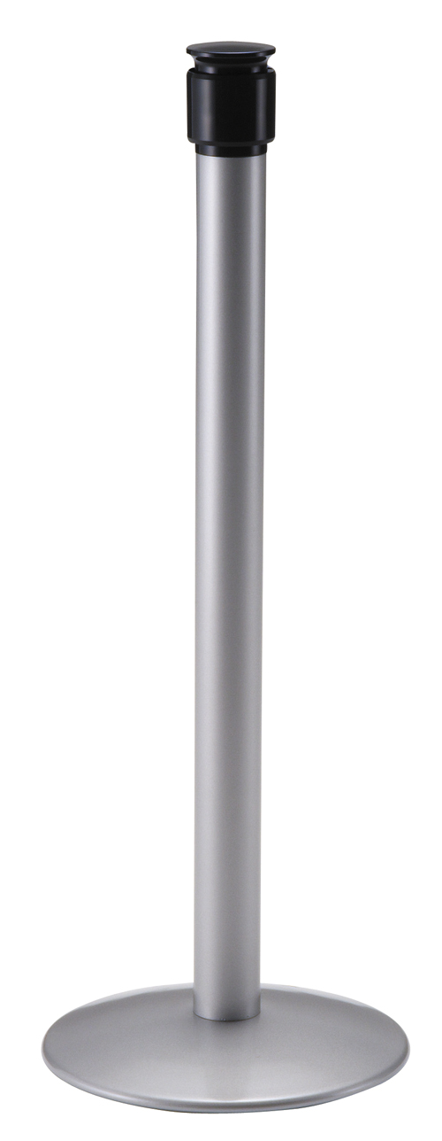 ノーリツイス　ベルトパーティションスタンド ベルトパーティション 塗装タイプ(シルバー) 端末専用　[φ330ベース×H900]　TBP-735ZG
