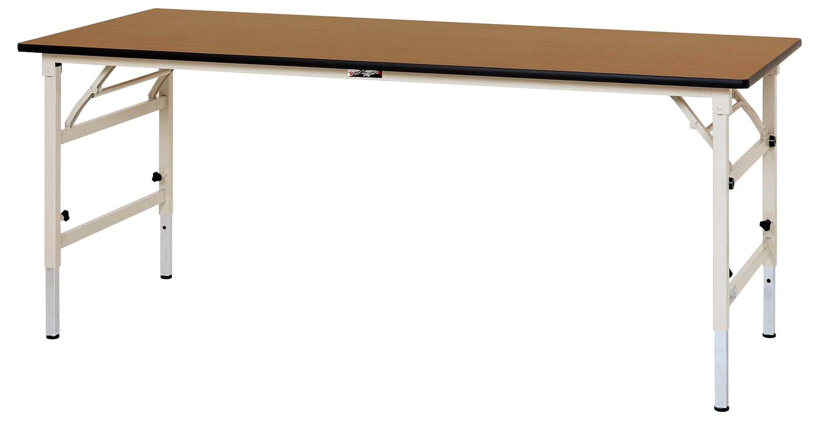 ヤマテック　ワークテーブル　折りタタミタイプ　高さ調整タイプ　ポリエステル天板　STPA-960